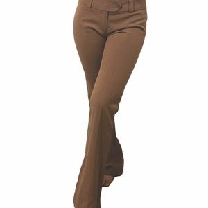 Custom made low waist trousers.